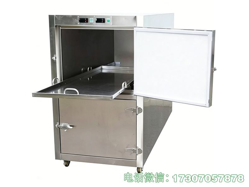 雙艙法醫(yī)尸體冷藏柜