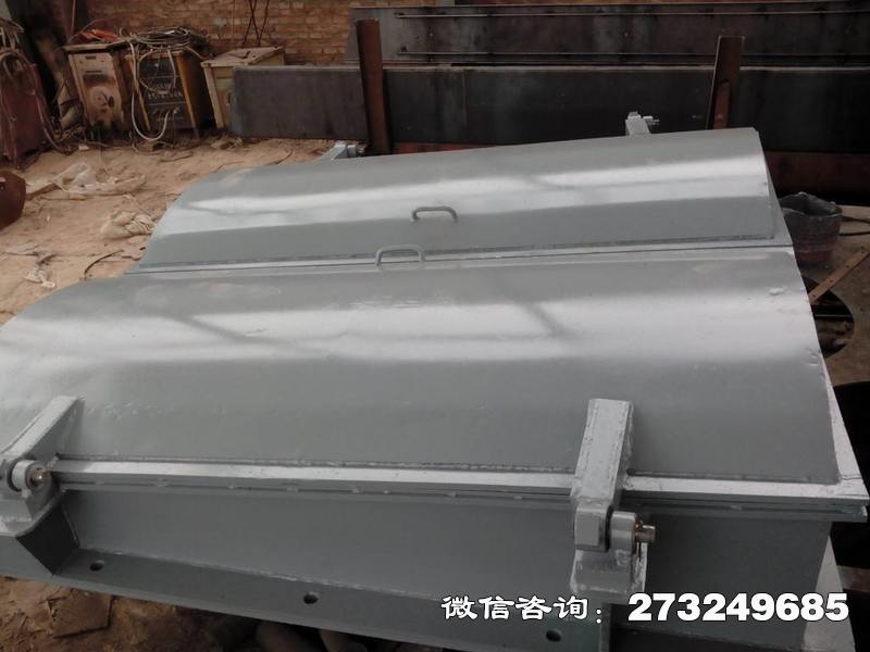 東方弧形側(cè)開鋼制拍門